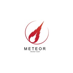 meteor logo vector © amin