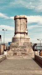 Port Said egypt  Egyptian city statue phone photography