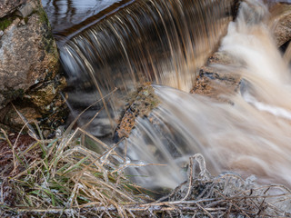 Oderteich Ablauf Oder