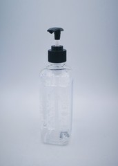 Alcohol over 80% is used to wash hands.