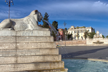 Fontana Piazza del popolo