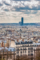 Vue aérienne de Paris