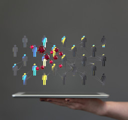 epidemic virus people group 3d epidemic