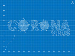 Blueprint to Corona virus line