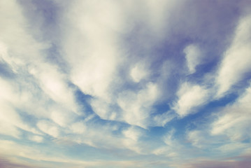 流れる雲