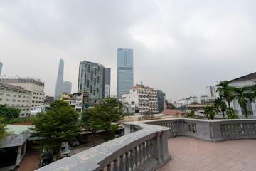 Fototapeta premium ホーチミンの都市風景