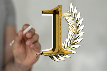 One Anniversary 3d 1 Years or award. event party