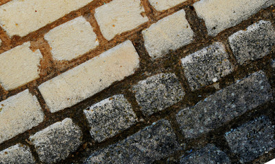 background of stone wall