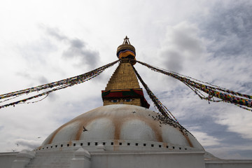Boudhanath stupa is one of the largest stupa in the world, which is located in Kathmandu, Nepal as...