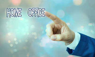 Handwriting text writing Home Office. Conceptual photo space designated in a demonstrating s is...