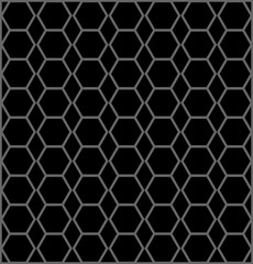 Geometric polygon hexagon pattern background texture.