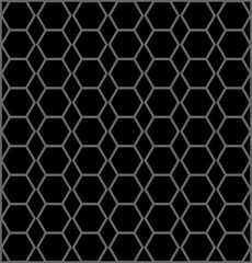 Naklejka premium Geometric polygon hexagon pattern background texture.