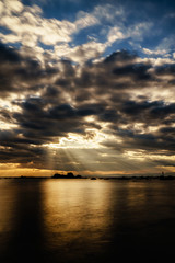 真名瀬海岸天使の梯子