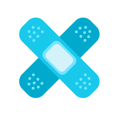 Band Aid, modern flat icon. Patch