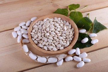 Kidney beans on table