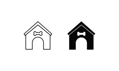 dog house isolated on white background