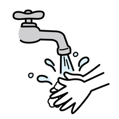 手洗い, ベクター, イラスト, 手を洗う, 衛生, 抗菌, 抗菌対策, 予防, 感染予防, 清潔, 習慣, 手, 洗う, 殺菌, 除菌, ウィルス, 白バック, 白背景, 手描き, 手書き, カット, 挿絵, 素材, イラストレーション, 手描き風, 可愛い, かわいい, ポップな, popな, 石鹸, 泡, 風邪, インフルエンザ, 擦る, 水道, 洗面所, 病気予防, 風邪予防, 風邪対策,