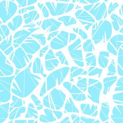 Seamless abstract pattern. Smears, prints, cracks on a white background. Vector illustration.