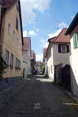Fototapeta na wymiar Historische Altstadt Sulzfeld am Main