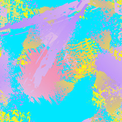 Hand Drawn Grunge Surface. Chalk Coal and Paint 