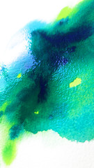 Fototapeta premium Image of abstract watercolor background