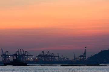 21 June 2008 Sunset beach in Pak Naithe coast at Yuen Long