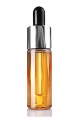 Natural care oil isolated on a white background