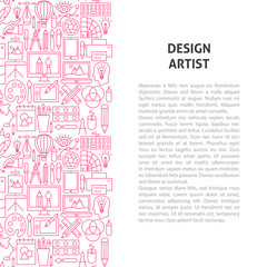 Design Artist Line Pattern Concept