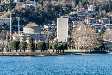 Obraz premium Temple of Volta in Como