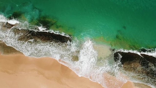 Strand Karibik Drohnenaufnahmen