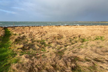 Scenic coast near Ebeltoft in Djursland, Jutland, Denmark