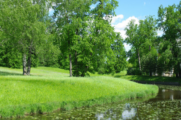 Parc du palais de Pavlovsk, Russie