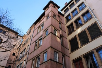 La maison de Laurent Mourguet, créateur de Guignol, à Lyon - ville de Lyon - Département du...