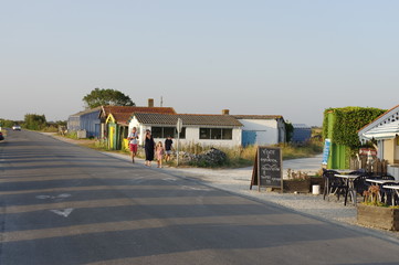 Promeneurs sur l'île d'Oléron