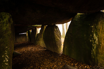 The fairies’ rock in Brittany, France