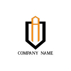 Initial Letter A Logo Template Design