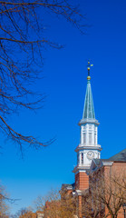 tower of the church, Alexandria, Virginia