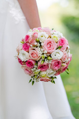 Wedding bouquet for the ceremony