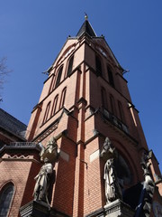 Fototapeta na wymiar historische Kirche