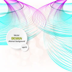 Abstract vector background, round blue transparent ring. Circle shape. Circle lines. Blue lilac circles. Transparent circle. Vector circle. Abstract wave circles. Circle frame. Blue Circle abstract.