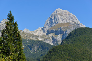 Auf dem Predilpass in Slowenien	