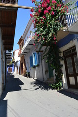 empty street in the city of Cyprus