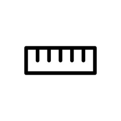Vector illustration, ruler icon design