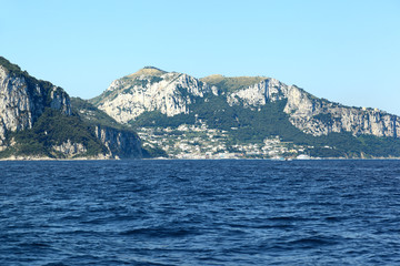 Fototapeta na wymiar The island of Capri, Italy