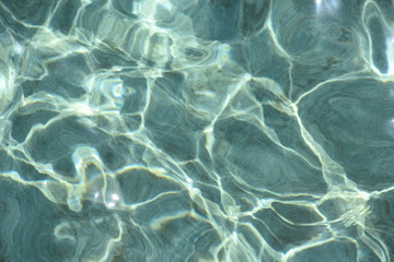 Clear ocean water