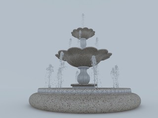The original design of the fountain