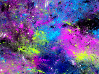 Fototapeta na wymiar purple abstract fractal background 3d rendering illustration