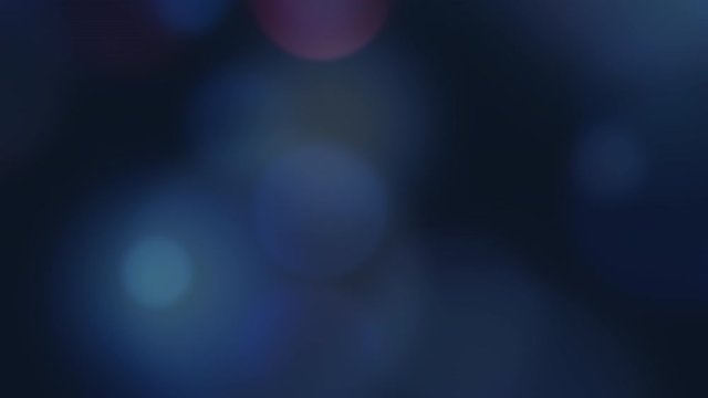 カラフルに輝くノスタルジックなデフォーカス(玉ボケ)　ループ　ゆったりランダムバージョン