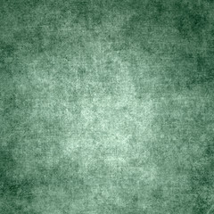 Vintage paper texture. Green grunge abstract background