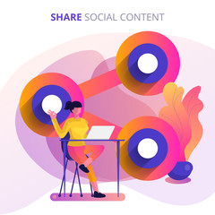 Technology Concept share